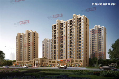 城北脉湖名居3室1厅1卫90m2精装修